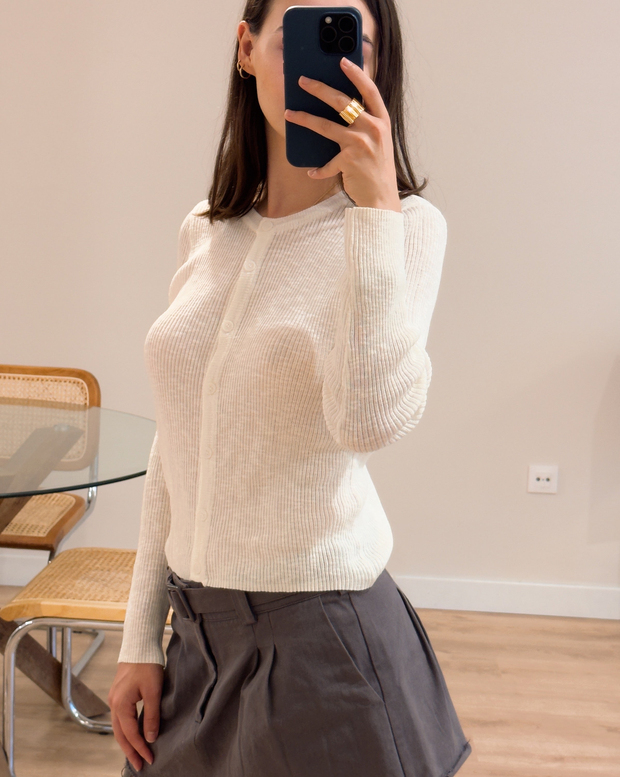 Drew Knit Cardigan | Soft Knit Cardigan | Anima Guzga