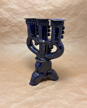 3-HEADED CANDLE HOLDER — THE MICHOACÁN BARRO COLLECTION