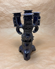 4-HEADED CANDLE HOLDER — THE MICHOACÁN BARRO COLLECTION