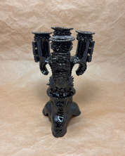 4-HEADED CANDLE HOLDER — THE MICHOACÁN BARRO COLLECTION