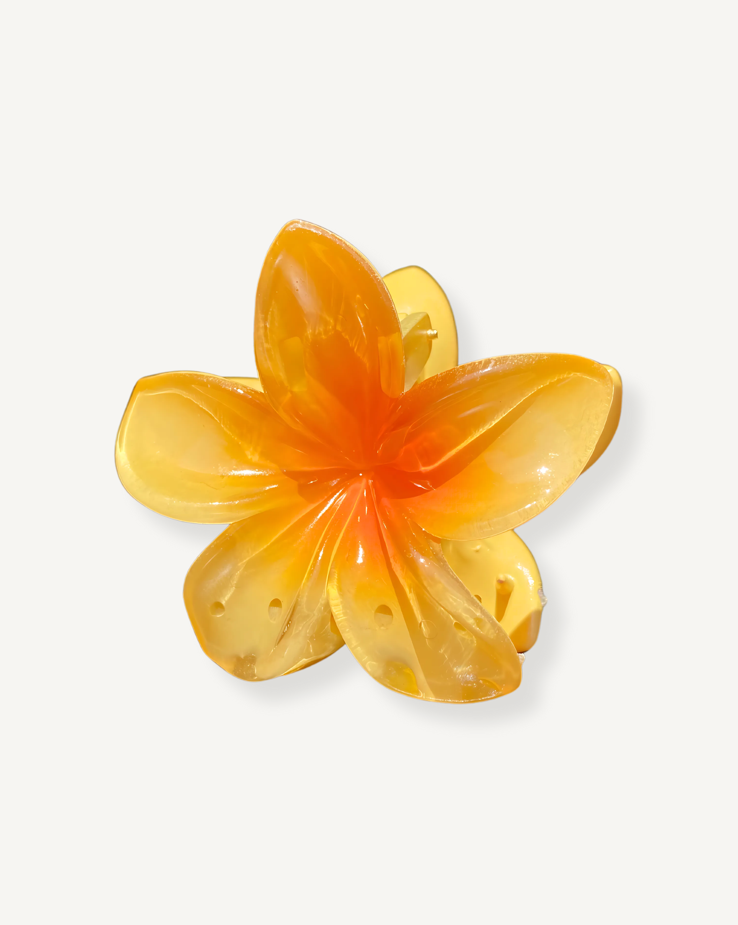 HAWAIIAN FLOWER HAIR CLIP