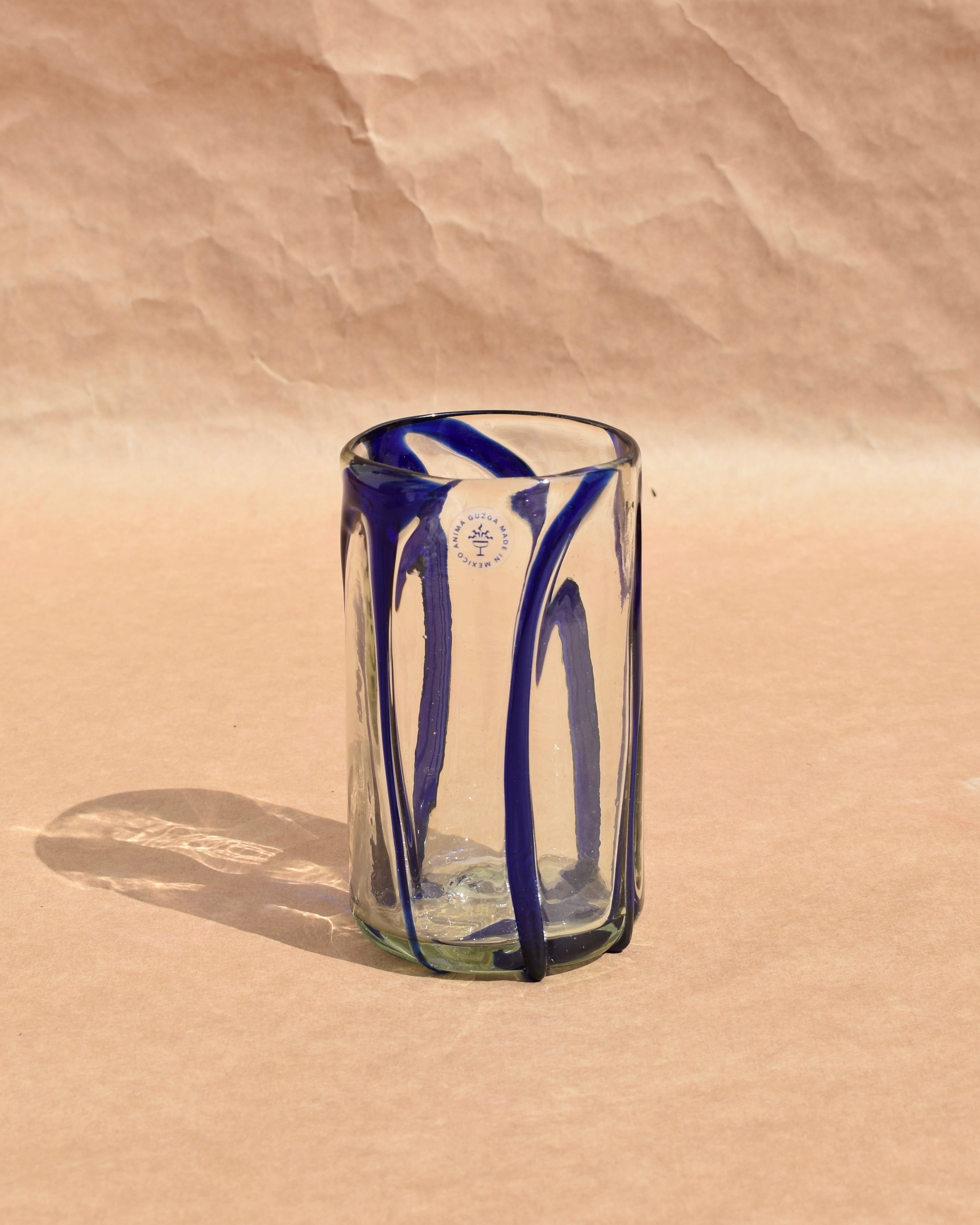 Cobalt Blue Signature Glassware |Signature Glass Drinkware|Anima Guzga