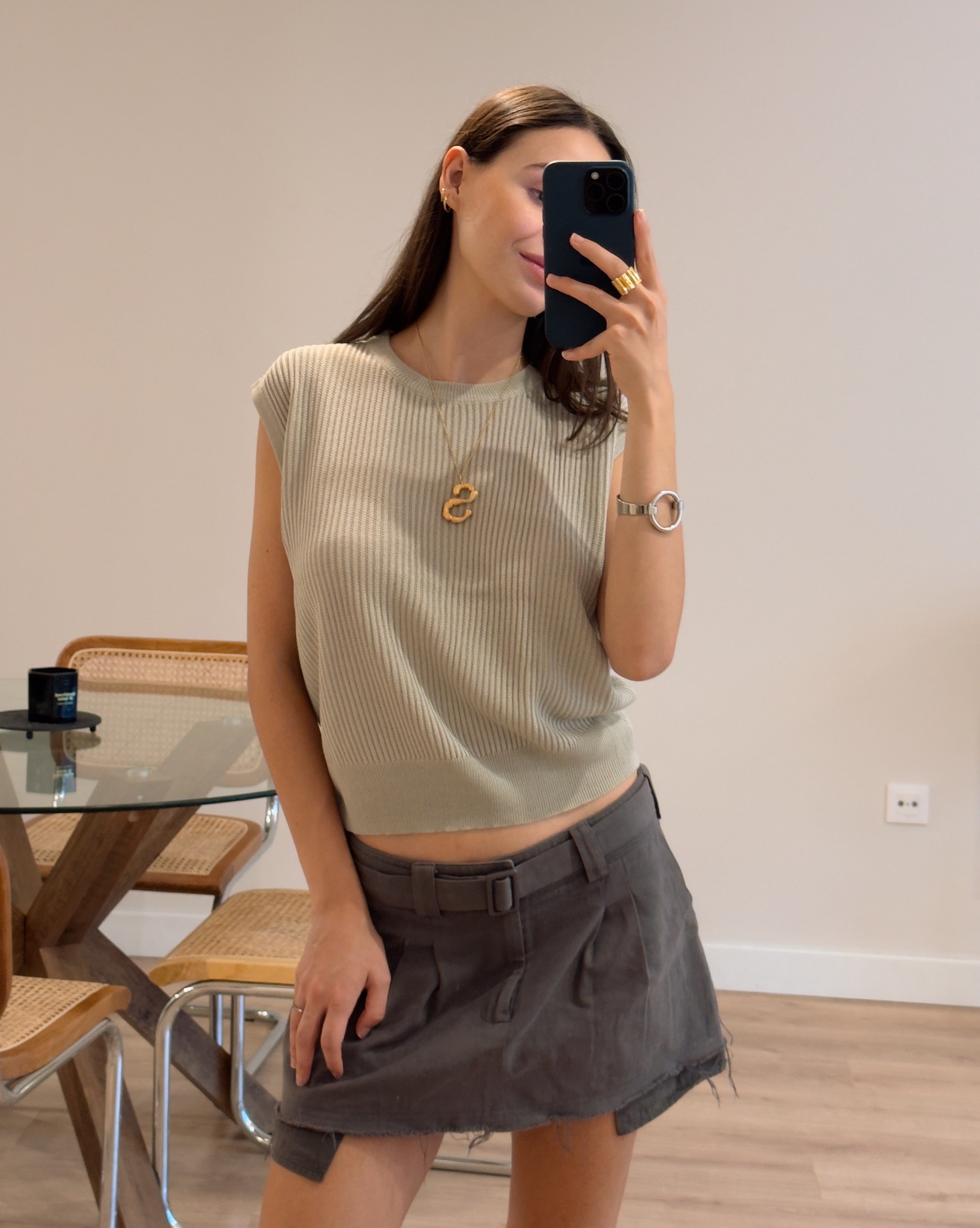 Alfie Knit Top | Luxury Knitwear Top | Anima Guzga