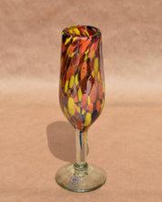 HAND BLOWN CHAMPAGNE GLASS